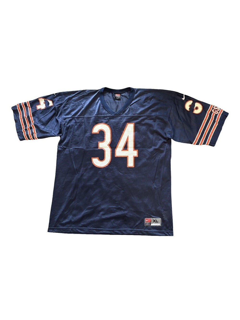 Nike Team Chicago Bears Walter Payton Football Jersey Men's Size XL Nylon Mesh